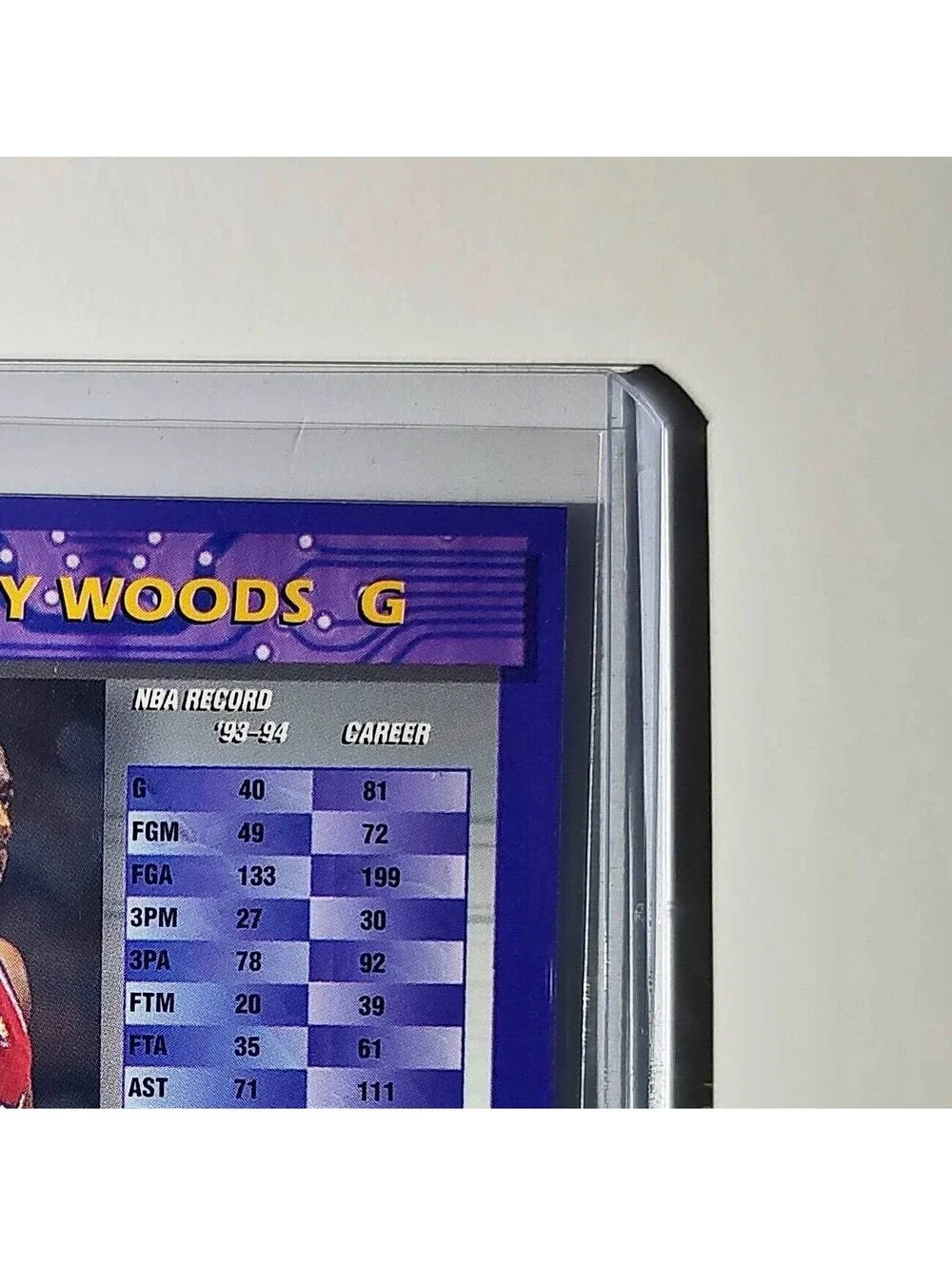 Randy Woods 1994-95 Topps Finest #241 Basketball Card